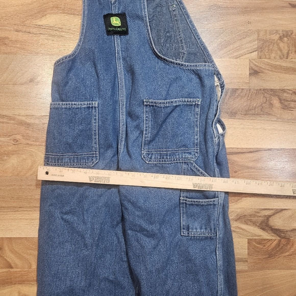 John Deere Denim Overalls Youth 16R - Picture 7 of 8